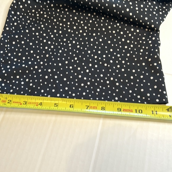 3/$25 Band of Gypsies Bustier Blk/Wht Fleck Wide Legs Spag Strap Jumpsuit. Sz M - Picture 12 of 12